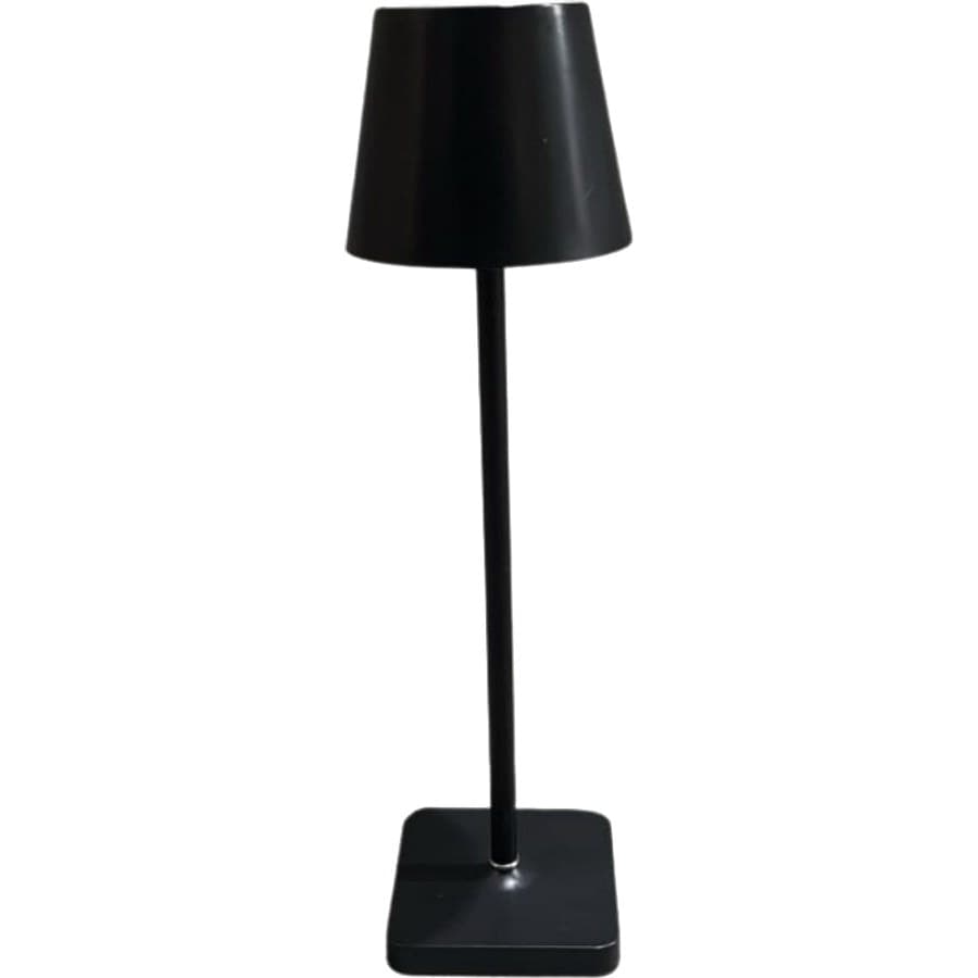 Abajur preto de cúpula